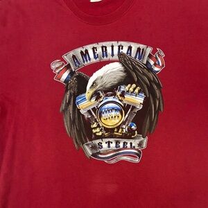 High Sierra American Steel Graphic Tee - Red